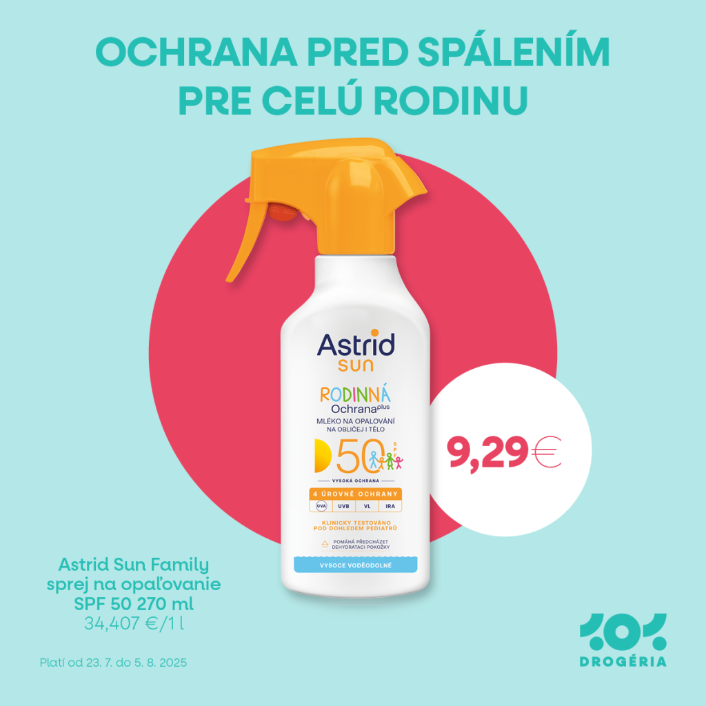🌞 Slnečná ochrana pre celú rodinu – s darčekom!
