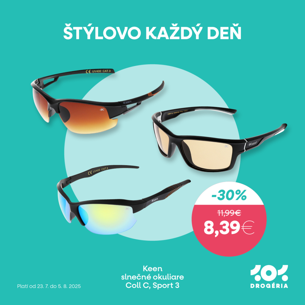 🕶️ Chráňte si zrak a vyzerajte štýlovo