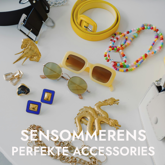 De perfekte accessories til sensommeren 2025