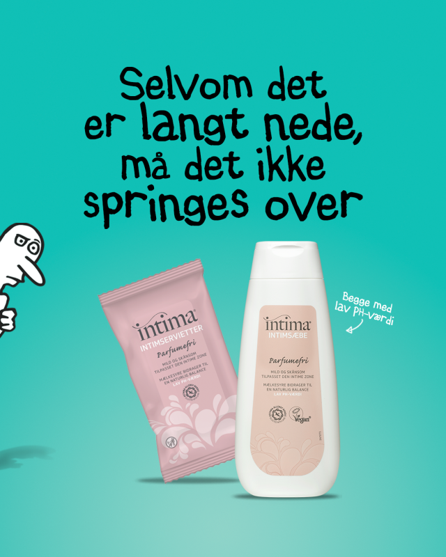 Selvom det er langt nede, må det ikke springes over..