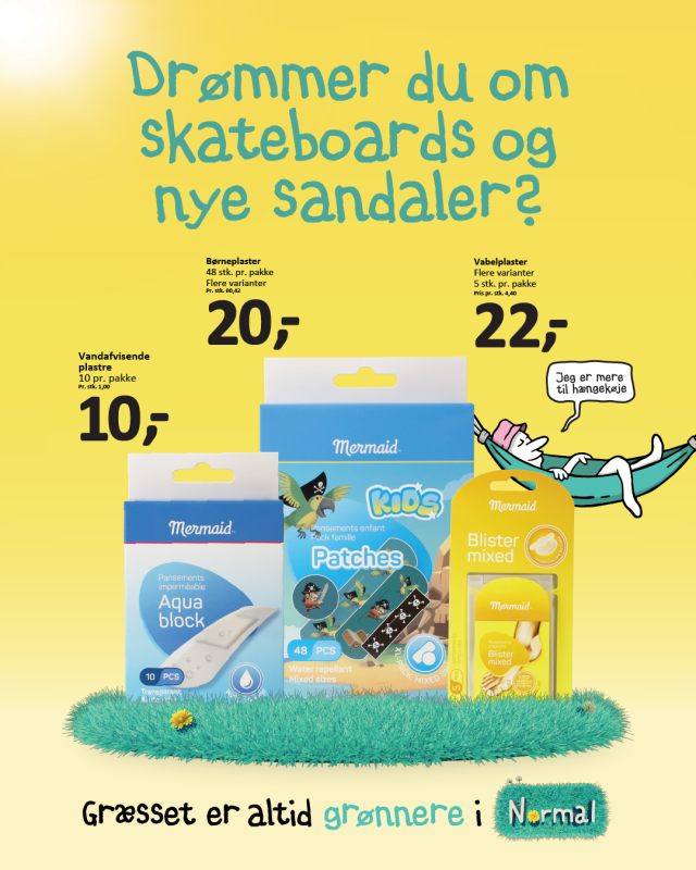 Drømmer du om skateboards og nye sandaler?