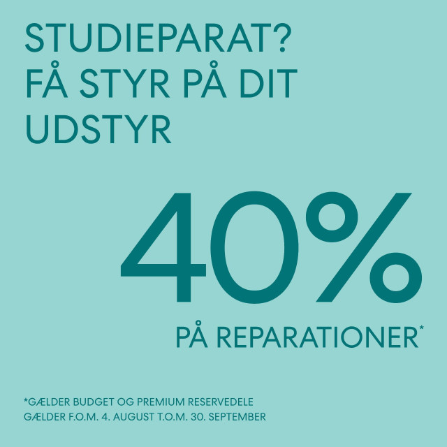 Spar 40% på din næste reparation 📱💻🪫