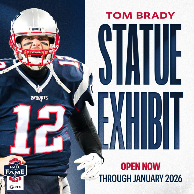 Tom Brady Statue Exhibit