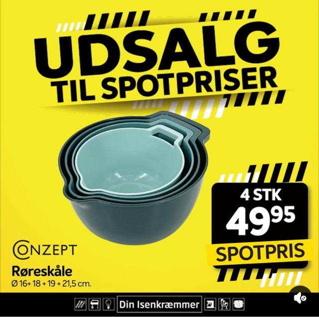 Røreskåle sæt🥣