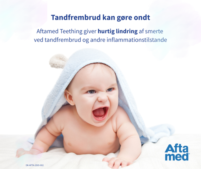 Når tandfrembrud plager din baby