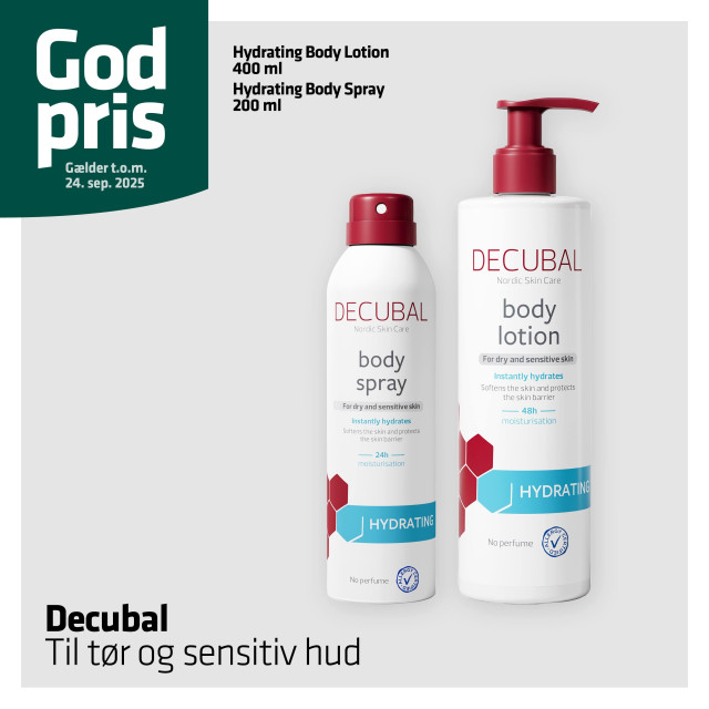 Til sensitiv og tør hud