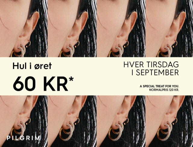 HUL I ØRET TIL 60 KR. 👂🏼