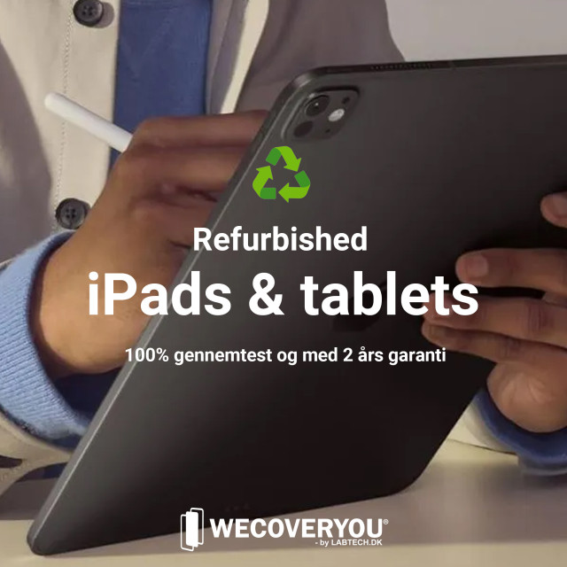 Refurbished iPads & tablets med garanti
