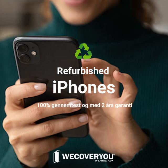 Refurbished iPhones med 2 års garanti