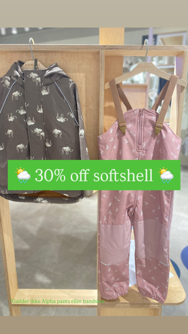 30% på Softshell