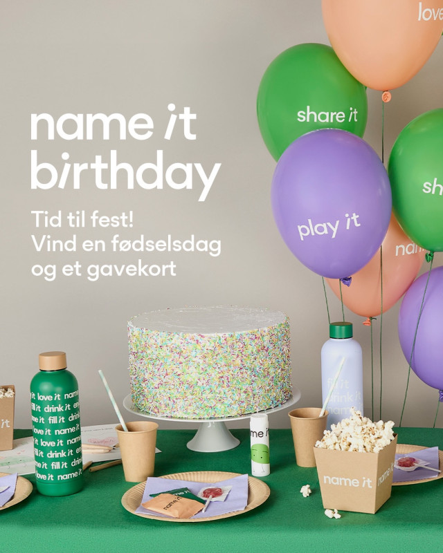 Vind en fødselsdagsfest og et gave kort🥳🎂