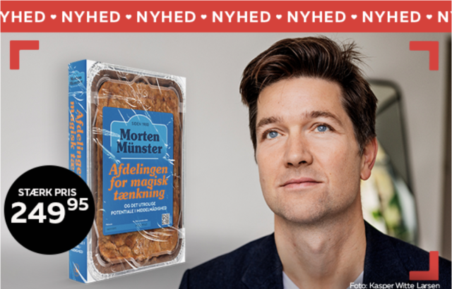 Morten Münster er klar med ny bog 🙌