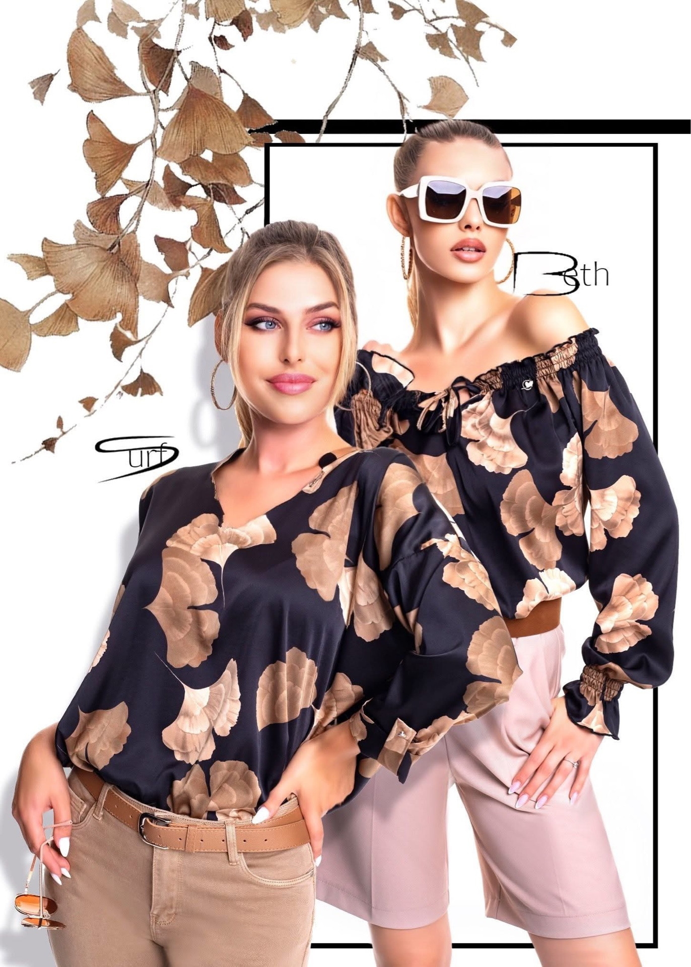 Surf és Beth blúz 2025 F/W