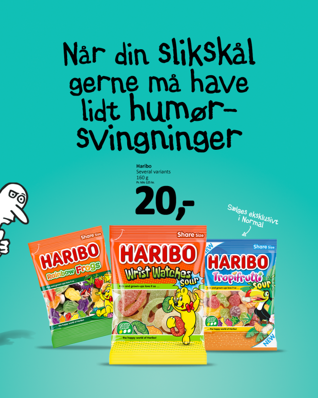Sælges eksklusivt i NORMAL!
