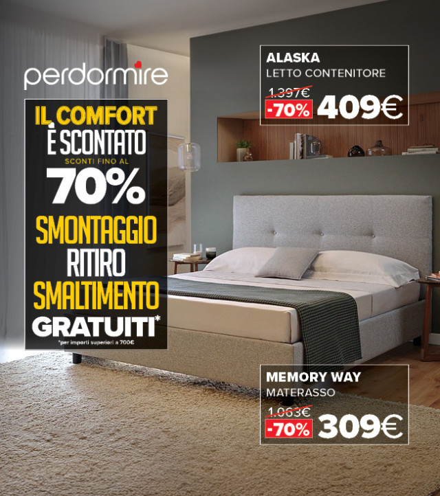 Il Comfort è scontato