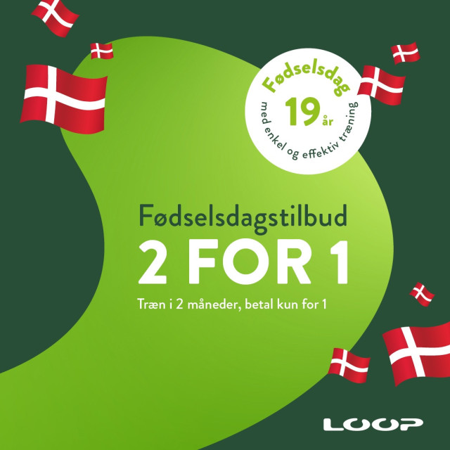 👉Træn i 2 måneder, betal for 1👈