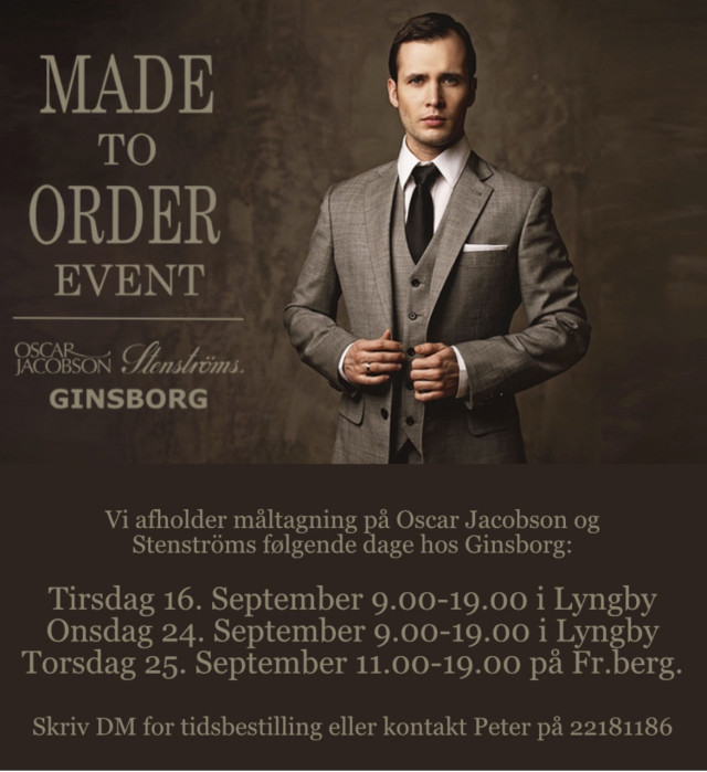 MTM event hos Ginsborg 