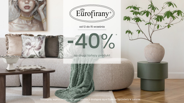 -40% na drugi produkt