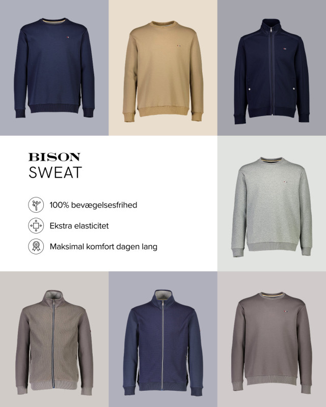 Bison sweatshirts