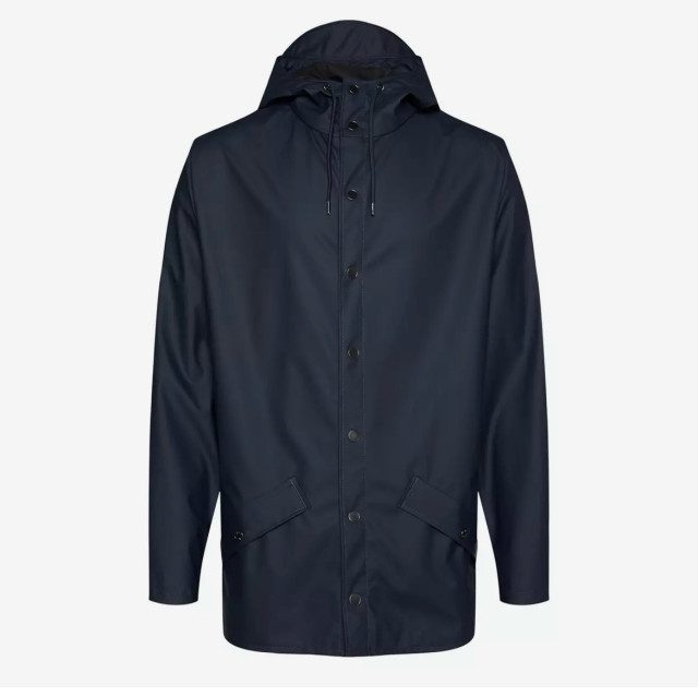 Rains Short Hooded Rain Jacket