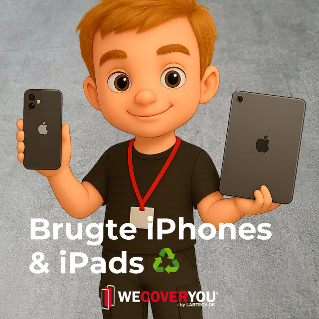 Brugte iPhones & iPads - med garanti
