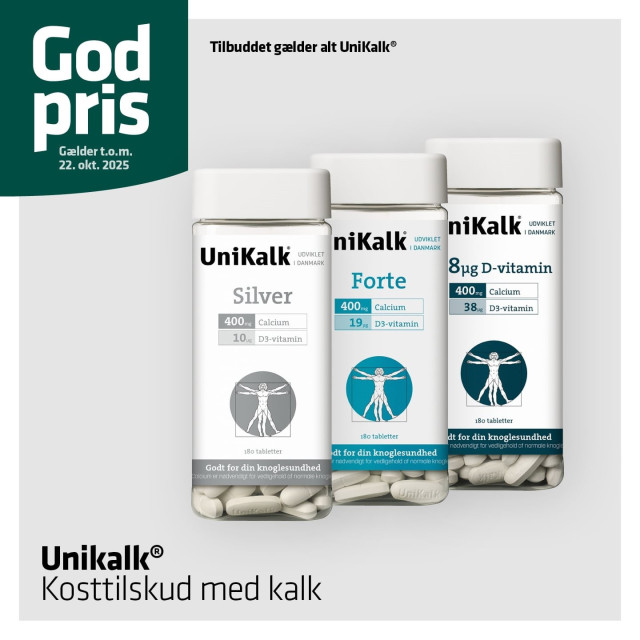 Godt tilbud til din knoglesundhed