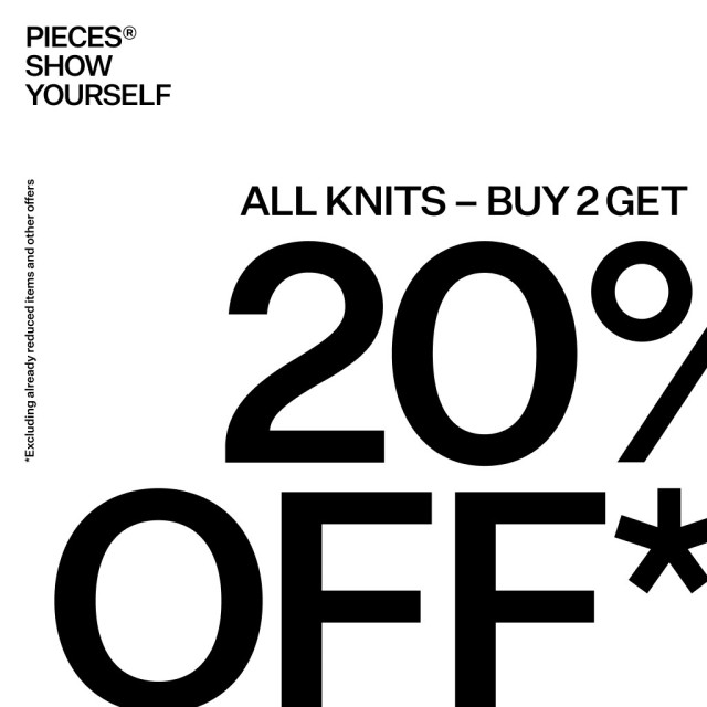BUY 2 - GET 20% OFF