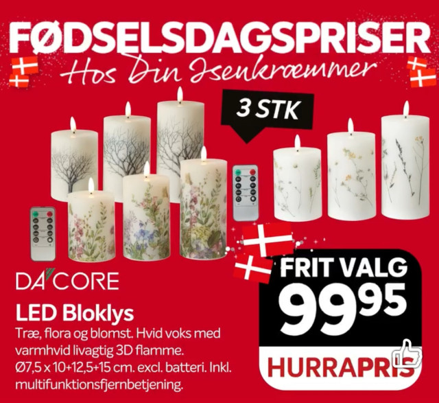 Led Bloklyssæt🇩🇰🎇