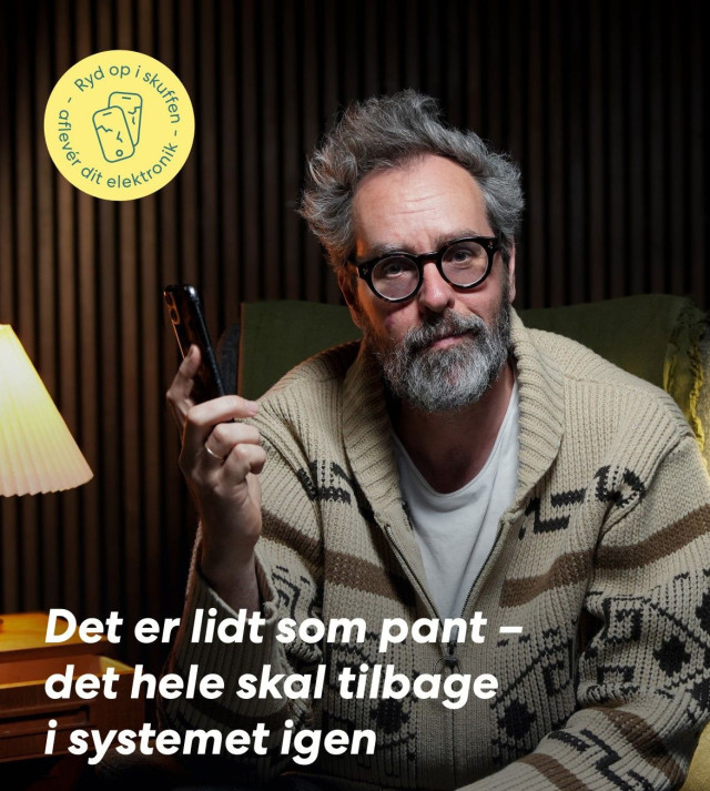 Det er lidt som pant - det hele skal tilbage i systemet igen