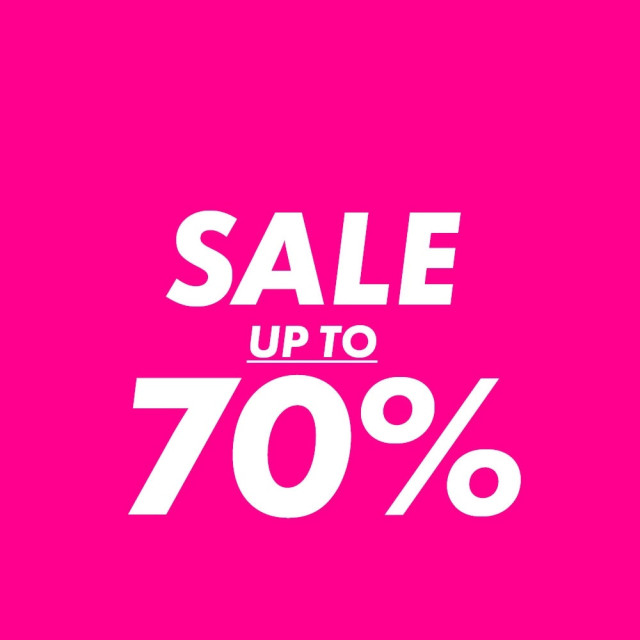 SALE - UP TO 70%