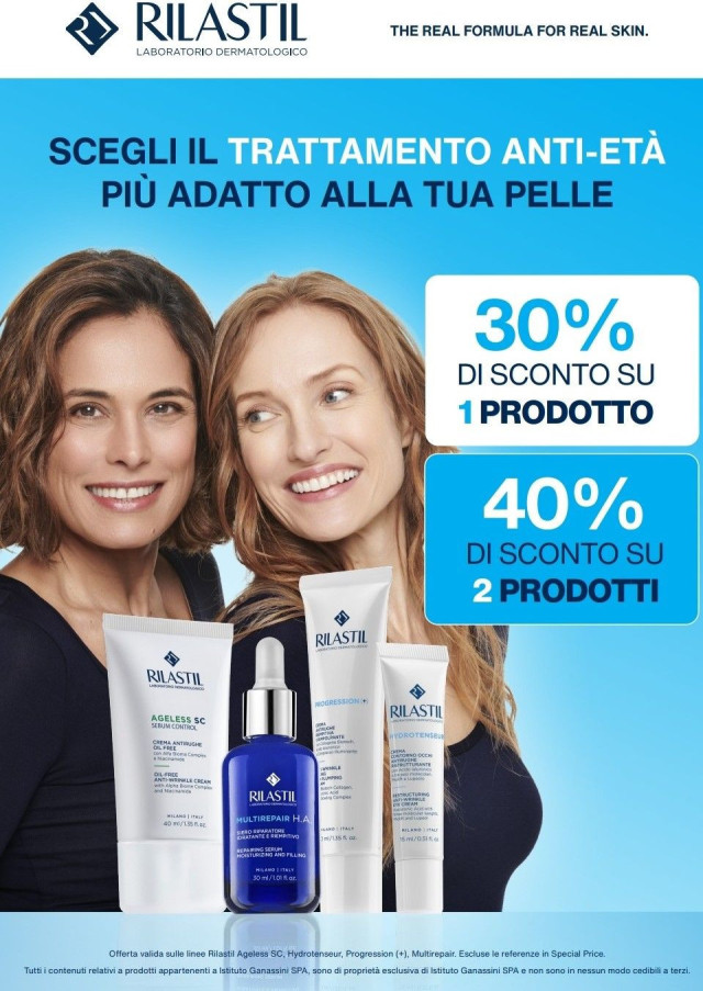 Promo anti età rilastil