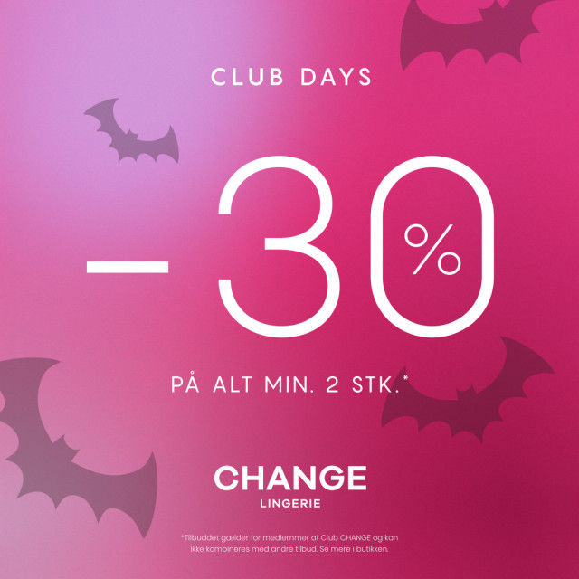 Club Days 30%*