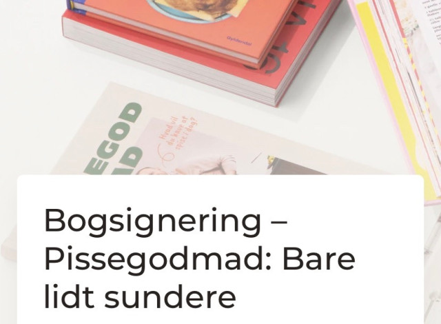 Fredag d. 24/10-25 kl 15-17