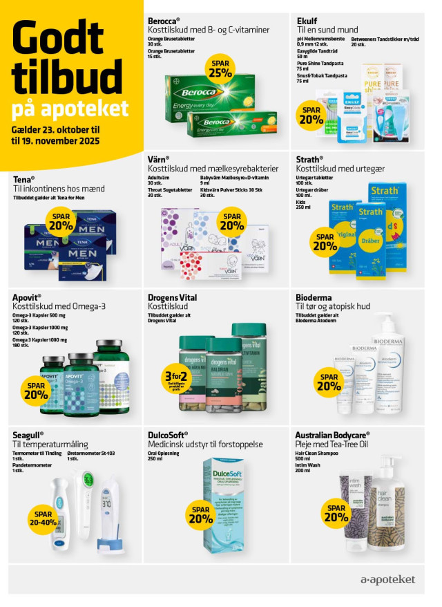 Friske tilbud - lige til at plukke af