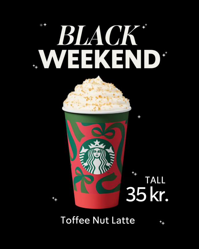 Black Weekend på Starbucks