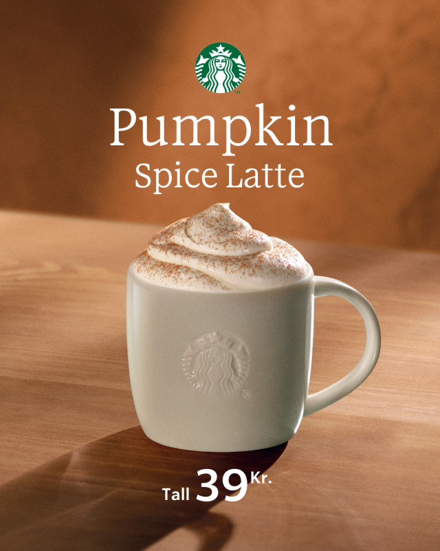 Pumpkin Spice Latte 39 kr.
