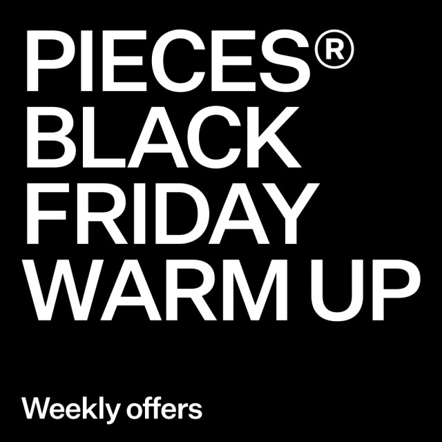 Black Friday Warm Up — weekly offers.