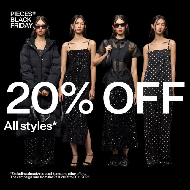 BLACK FRIDAY at PIECES 🖤✨