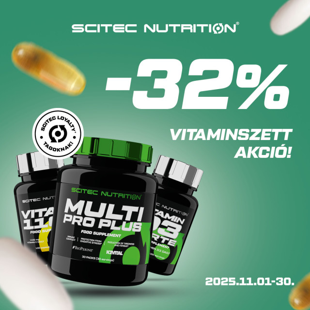 Akció a Scitec-nél!