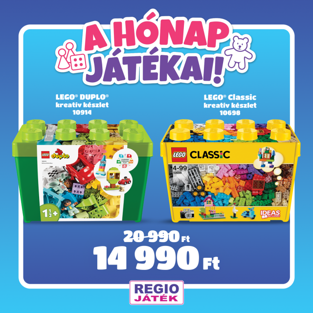 REGIO Novemberi játék akció