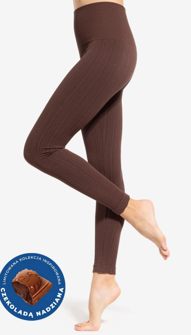 CZEKOLADOWE LEGGINSY GATTA&WEDEL 🤎