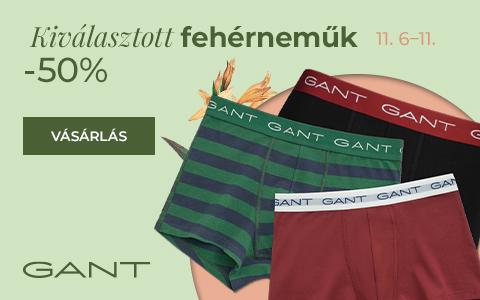 GANT fehérnemű akciósan