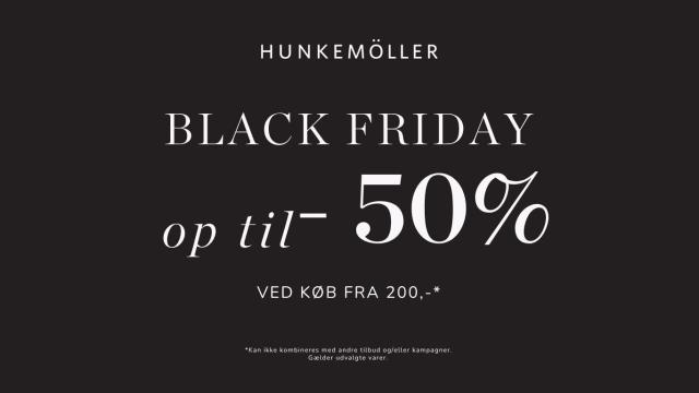 🖤Black Friday er i gang hos Hunkemöller!🖤
