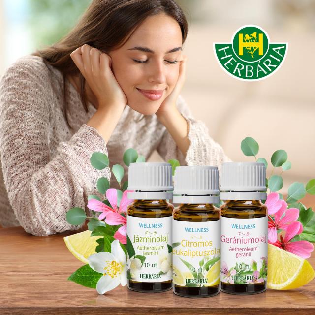 Fedezd fel a Herbária Wellness illóolajokat! 🌸