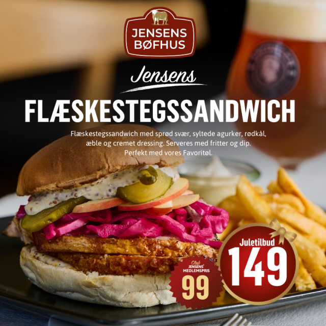 Flæskestegssandwich