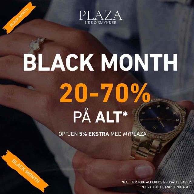 Black Month! 20-70%