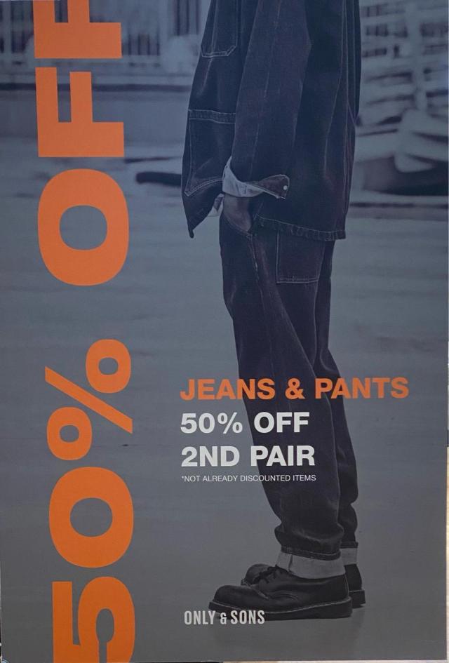 Spar 50% på par nr 2 