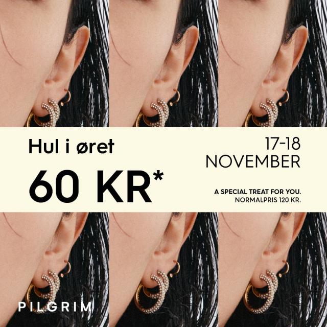 HUL I ØRET TIL 60 KR. 👂🏼
