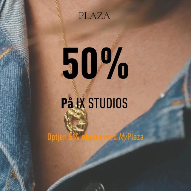 50% på IX Studios under hele Black Month!