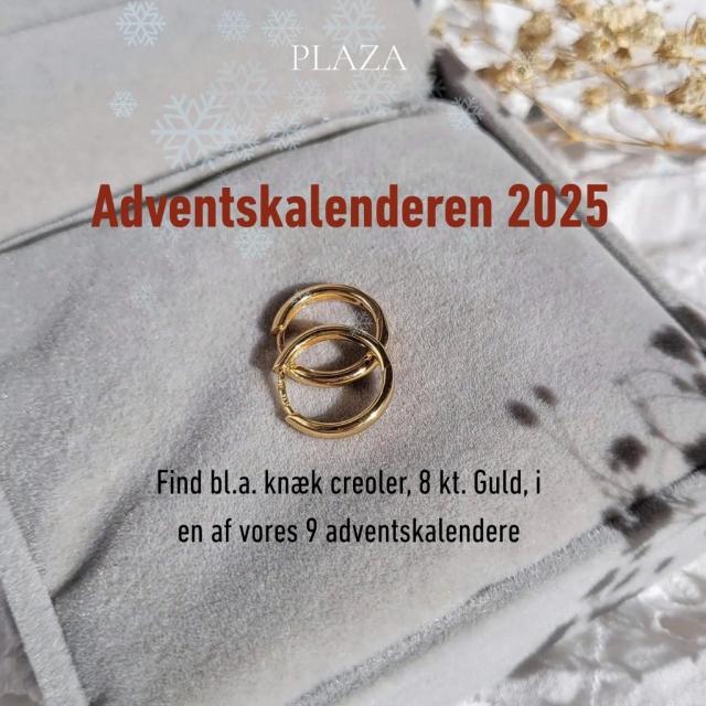 Adventskalenderen 2025 fra Plaza!